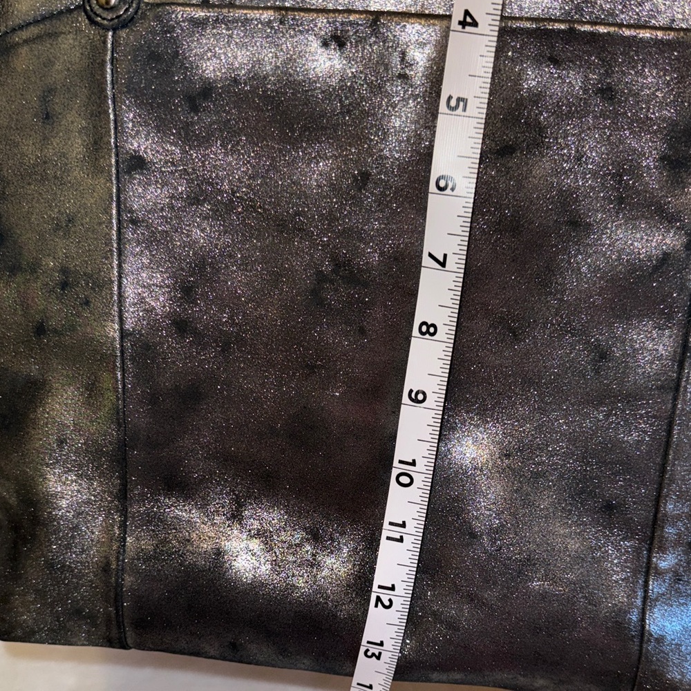 HOBO  Black Metallic Tote - Picture 14 of 16